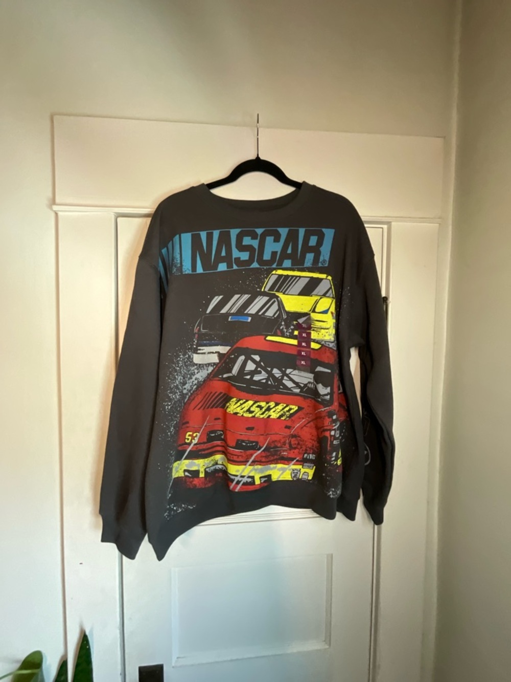 Nascar Crewneck Fleece Sweatshirt